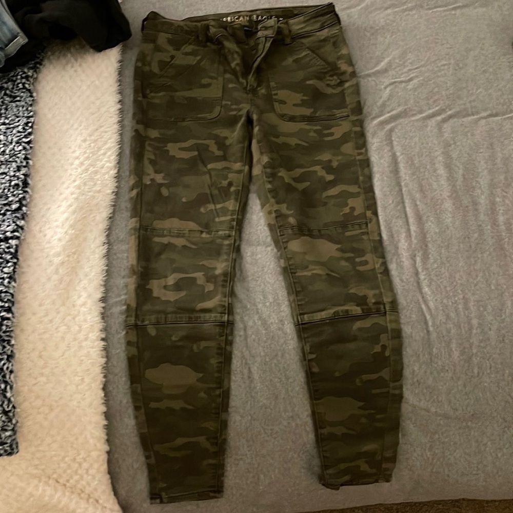Camo jeans